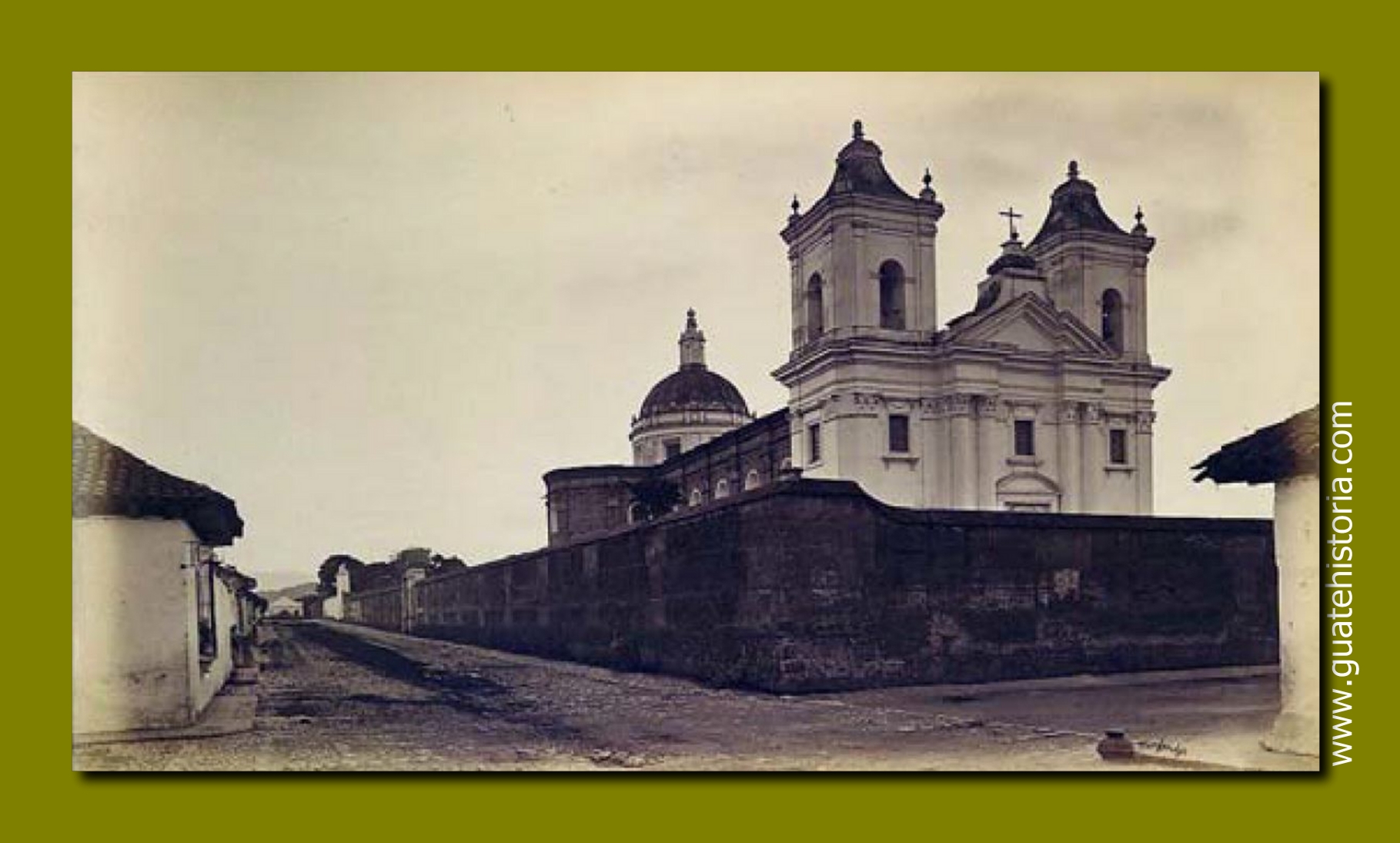 Templo de la Recolección Año 1875